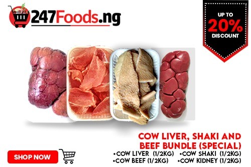 Cow Liver, Shaki and Beef Bundle (Special)